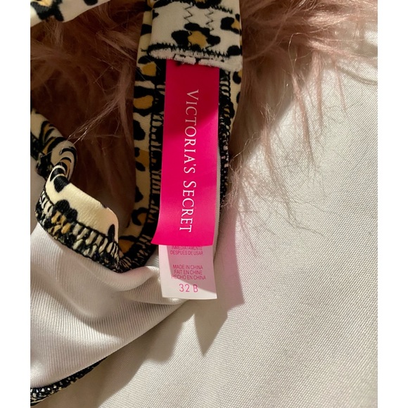 Victorias Secret Leopard Print Strapless Bikini Top - Picture 4 of 4
